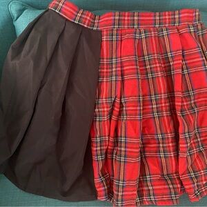 Plaid skirt
